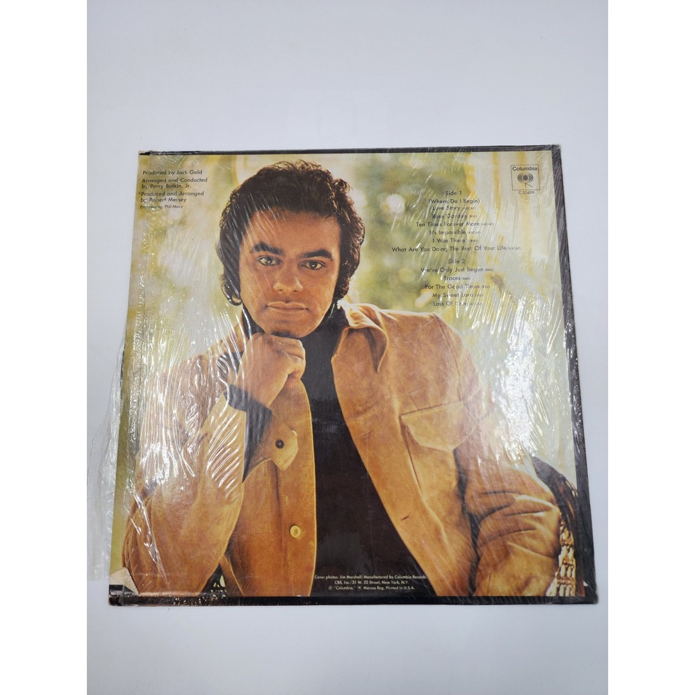 Johnny Mathis Love Story Vinyl LP Album Columbia C 30499 Stereo 1971
